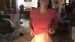 Roll-in-the-hay naked stripping on cam for live sex video chat