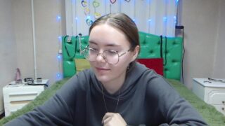 AlinaFreckles naked stripping on cam for live sex video chat