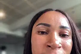 Bigboobs-AfroMina nude strip before webcam for live sex xxx chat